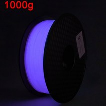 3d 프린터 필라멘트 plaprinter sublimation noctilucent stic material for printing 야광 filament printer blue, 보라색 빛 - 1kg, 협력사