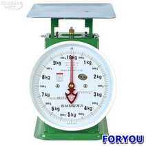 ForU2 효성정밀계기 지시저울2KG 1개 배관자재 소모성자재 전기용품 안전용품 공구