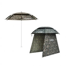 호봉파라솔52인치 2층 밀리터리 가림막 낚시 플라이 파라솔, 호봉52인치 파라솔