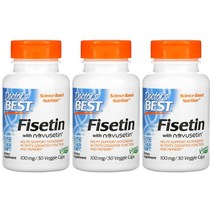 닥터스베스트 피세틴 100mg 노부세틴 함유 30정 베지캡슐 X [3통]