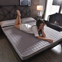 얇은 매트리스 매트리스 프로텍터 크기 3.5피트 5피트 및 6피트. 포시즌스 유니버셜 물세탁 논슬립 매트리스