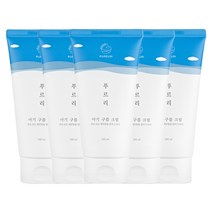 코리아나 푸르리 보습 크림 피부 장벽 강화 건조 판테놀 세라마이드 알란토인 진정 유아 태열 땀띠 케어 어른 추천 베이비 아기 바디 얼굴, 5개, 160ml