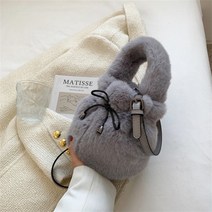 구름백 누빔 패딩 가방 퀄팅 퀄티드백 겨울 모피 여성의 어깨 메신저 가방 작은 부드러운 플러시 여러 가