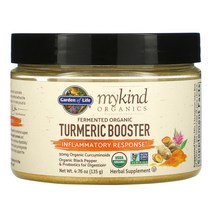 Garden of Life MyKind Organics 발효 강황 부스트 반응 4.76 oz(135 g)