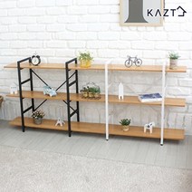 가쯔 로이드3단와이드철재책장1000, 블랙