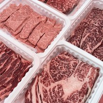 전원한우 1등급 2등급 암소 한우 5종 골라담기 소고기 구이 스테이크 갈비살 꽃등심 안심 꽃갈비살 채끝살, 암소 한우 1등급, 2.암소 한우 꽃갈비살 250g
