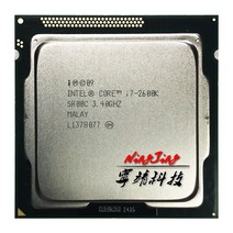 인텔 코어 i7-2600K i7 2600K 3.4 GHz 쿼드 CPU 프로세서 8M 95W LGA 1155, 한개옵션0