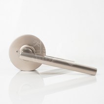 철물인 핀버튼형 방문손잡이 ATL-501 그레이 / 문고리 레버 도어락