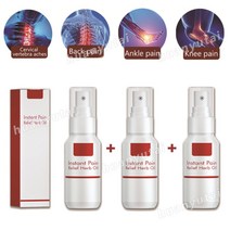 60ML 프리미엄 통증 완화 관절 스프레이 통증 완화 케어 스프레이 huanyutai 인증 프리미엄 통증 완화 관절 스프레이 1P/2P/3P/4P/5P/6P, (1+1+1)60ML*3개
