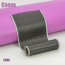 F203 COOVA 탄소 섬유천 검은색 육각 탄소 섬유 너비 20cm/30CM, 1개