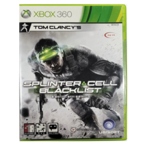XBOX360 톰 클랜시의 스플린터 셀 블랙리스트 한글판 중고 메뉴얼 X