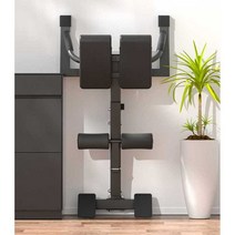 로망 체어 척추 복부 근육 강화 훈련 교정 의자 뒷태, 접이식 모델