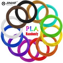3D 펜 필라멘트 색상용 12 롤 PLA 무작위 m 직경 1.75mm 플라스틱 프린터, 한개옵션0