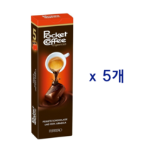 페레로 포켓커피 초콜렛, 5개
