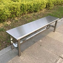 스테인레스 벤치의자 야외 벤치소파 공원의자 정원 테라스, 02번 120X35X45cm_02번 국내화물택배비 별도