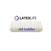 라텍스라이프 친환경 라텍스베개 토들러(유아용)스텐다드 100%천연라텍스+속 겉커버