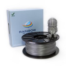 레인보우 필라멘트 국산 내열 PET-G 1KG 3D프린터, HR PETG - SILVER