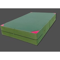높이뛰기 매트 체대입시 무술 아크로바틱 체육관 에어트랙 착지매트 2m 두께 300cm, 접힌길이 2m너비 1m두께 0.2m 50 밀도