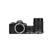 캐논 Canon EOS R50 미러리스 카메라 18-45mm 및 55-210mm 렌즈 블랙