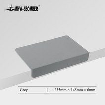 푸쉬템퍼 58.5mm 일정 압력템퍼 스프링 깊이조절 레벨링툴, 그레이 논 슬립 매트