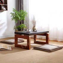 나주소반 좌식테이블 다도상 전통찻집카페 전통, 100cm 딥브라운