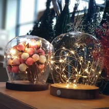 [당일출고]바르미 편리한 옆버튼 타원형 LED유리돔 대형 세트, 대형(고급형)