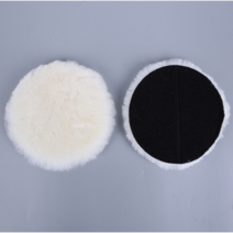 7인치 스펀지 광택 패드 폴리싱 광택 전동드릴 유막제거 폴리셔 광택기, 양모 5인치 125MM