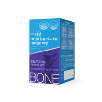 이너셋 뼈건강 칼슘 마그네슘 비타민D 아연 121.5g, 90타블렛, 4박스
