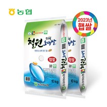 [대야농협] [23년 햅쌀] 농협 철원오대쌀(상등급) 10kg X 2포 (총 20kg), 상세 설명 참조