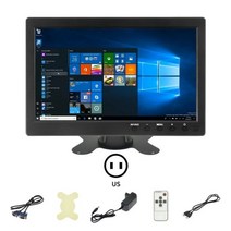 차량 후석 뒷자석 모니터 차량용티비 BINWEI-10.1 인치 자동차 모니터 HDMI VGA TV 컴퓨터 디스플레이 LCD 컬러 스크린 백업 카메라 및 홈 보안 시스템, 04 101-US, 04 101-US