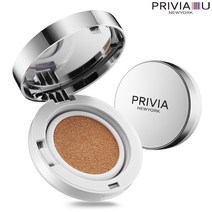 프리비아 올인원 씨씨쿠션(본품14g+리필14g), 21호 라이트베이지