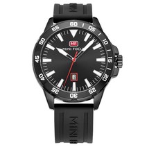 미니포커스 클래식 실리콘밴드 남성시계 MF0020G04