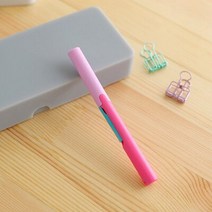 레터 오프너 편지 칼 1pc 일본 플러스 SC-130P 모양 휴대용 가위 안전 접는 포켓 종이 절단 칼, 04 Light purple-pink