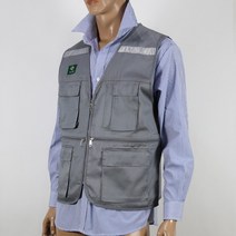 v40a T C조끼 회색 남자작업조끼 STAFF조끼 일복