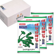 대천김 갓바위식품 파래 전장김 10봉/20봉/30봉, 파래 전장김 20봉
