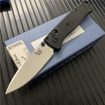 목공기계부품 benchmade bugout 여러 색상 535535s 접는 칼 s30v blade 야외 안전 방어 휴대용 포켓 나이프 edc 도구, 2번