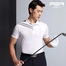 [PGR골프-당일발송] 2020SS 남성 골프복 남자 반팔 카라 골프 티셔츠 GT-3271