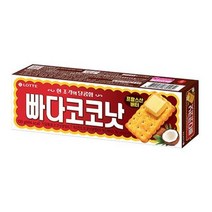롯데제과 빠다코코낫 100g 2개 간식 과자 아이들간식 디저트 1세트, 5세트