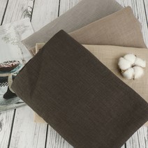 린넨면혼방 - 린넨8수투일바이오 무지(14칼라), 12번 진네이비