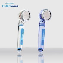 아쿠아듀오 샤워플러스(샤워기 연수기), 1개, SF-300샤워기(투명블루)