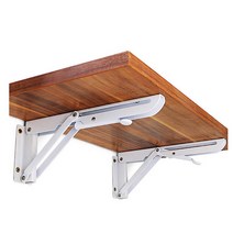 접이식 선반대 벽선반 브라켓 수납 까치발 diy (2개 한세트), 접이식선반대14인치