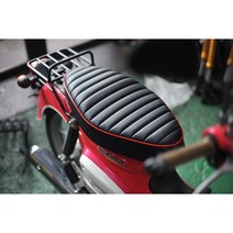 슈퍼 커브 용 1.5 시트 쩜오시트 리어 캐리어 seat 리다이 짐대 21년식 22년식, 미선택, 빨강, 1개