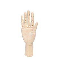나무관절 손가락목각인형 (25cm) 오른손, 단품