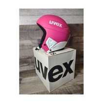우벡스 스키 헬멧 스노우보드 Helmet UVEX Race + Plus Ski & Snowboard Racing Pink/White Mat 51-52 NEW