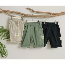 아동 여름반바지 여름시원한 면오부반바지 초등학생 5부바지 남녀공용바지 데일리룩반바지 밴딩편안한오부반바지 유치원생5부반바지 키즈라인