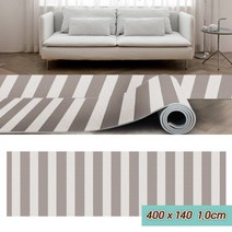 롤매트 셀프시공 놀이방 두꺼운 층간소음 애견 매트 파크론 스트라이프 400X140