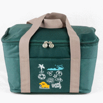 알비백 휴대 보온 보냉 쿨러백 캠핑 피크닉 가방 감성 이유식가방, ver1피크닉스타