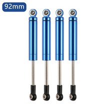 본넷 쇼바 4pcs 내장 스프링 62728292102mm 완충기 댐퍼 110 rc 축, 92mm 다크블루