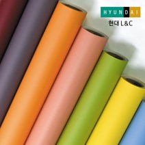 현대엘앤씨 싱크대 문 가구 리폼 인테리어필름 시트지 모음 52colors, 17. 노란색 S188