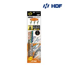해동조구 레인보우 어피 카드 3단 고등어 삼치 HA-1861, 14-5-3{8809813702284}, 1개